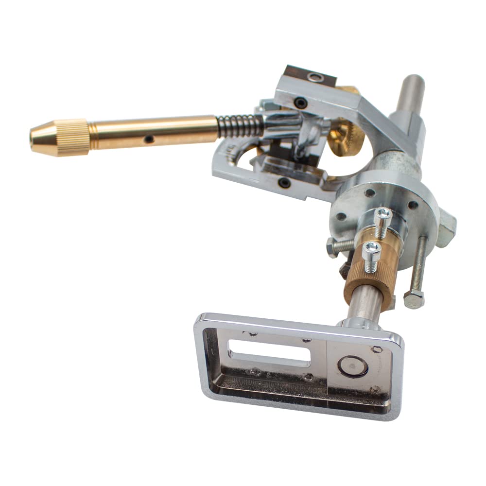 Premium Gem Faceting Machine with Adjustable Height & Positioner - 96 Index Wheel, Angle Manipulator & Lotus Seat for Jewelry Making, Lapidary & Stone Cutting - Perfect for DIY Gemstones, Cabochons & Faceted Jewelry Crafting