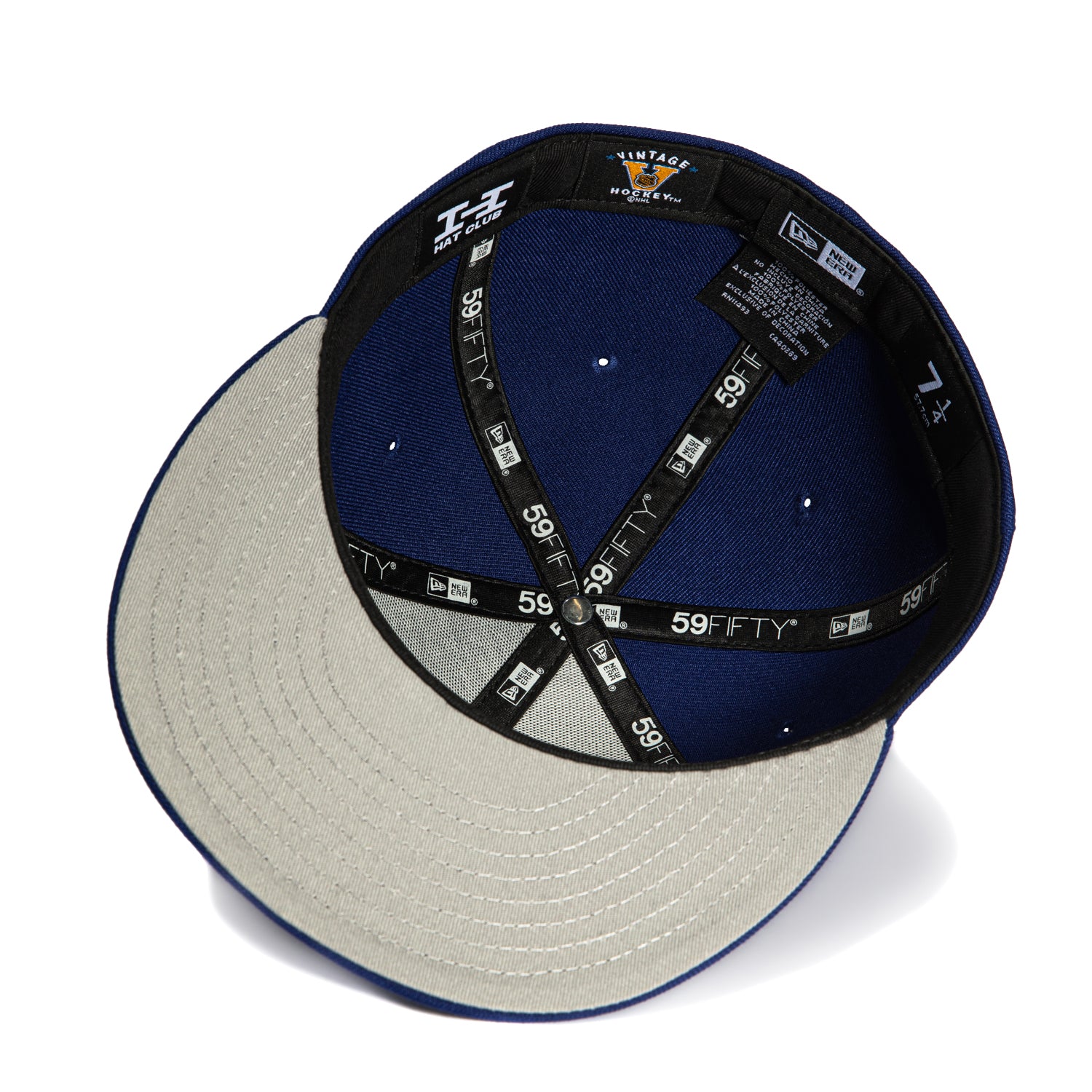 New Era 59Fifty Hartford Whalers Snapback Hat - Royal Blue NHL Hockey Cap for Men & Women - Perfect for Games, Collecting & Streetwear Fashion