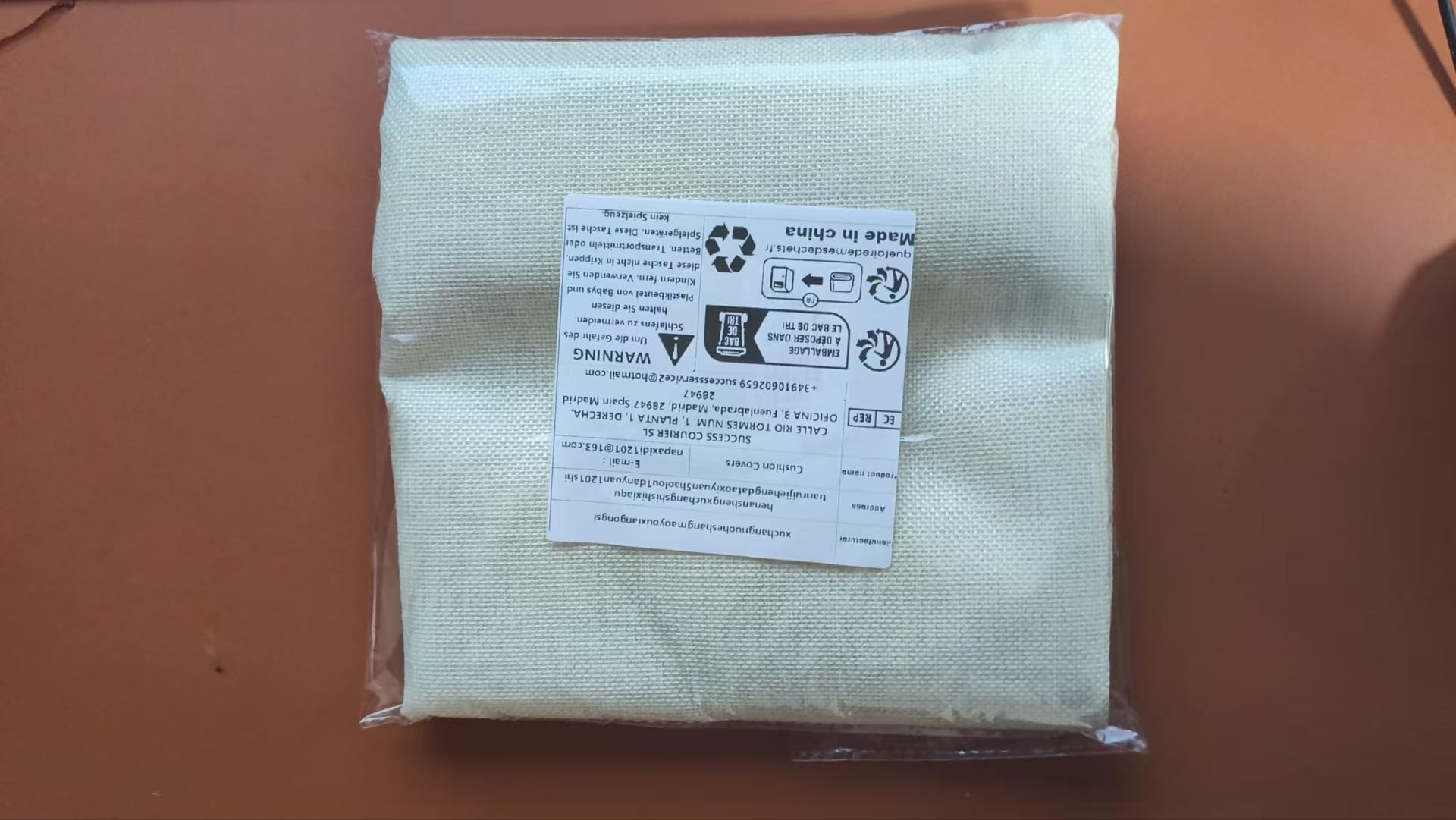 Waterproof Outdoor Pillow Covers 18x18 Inch - Set of 4 for Patio, Garden & Sofa Decor