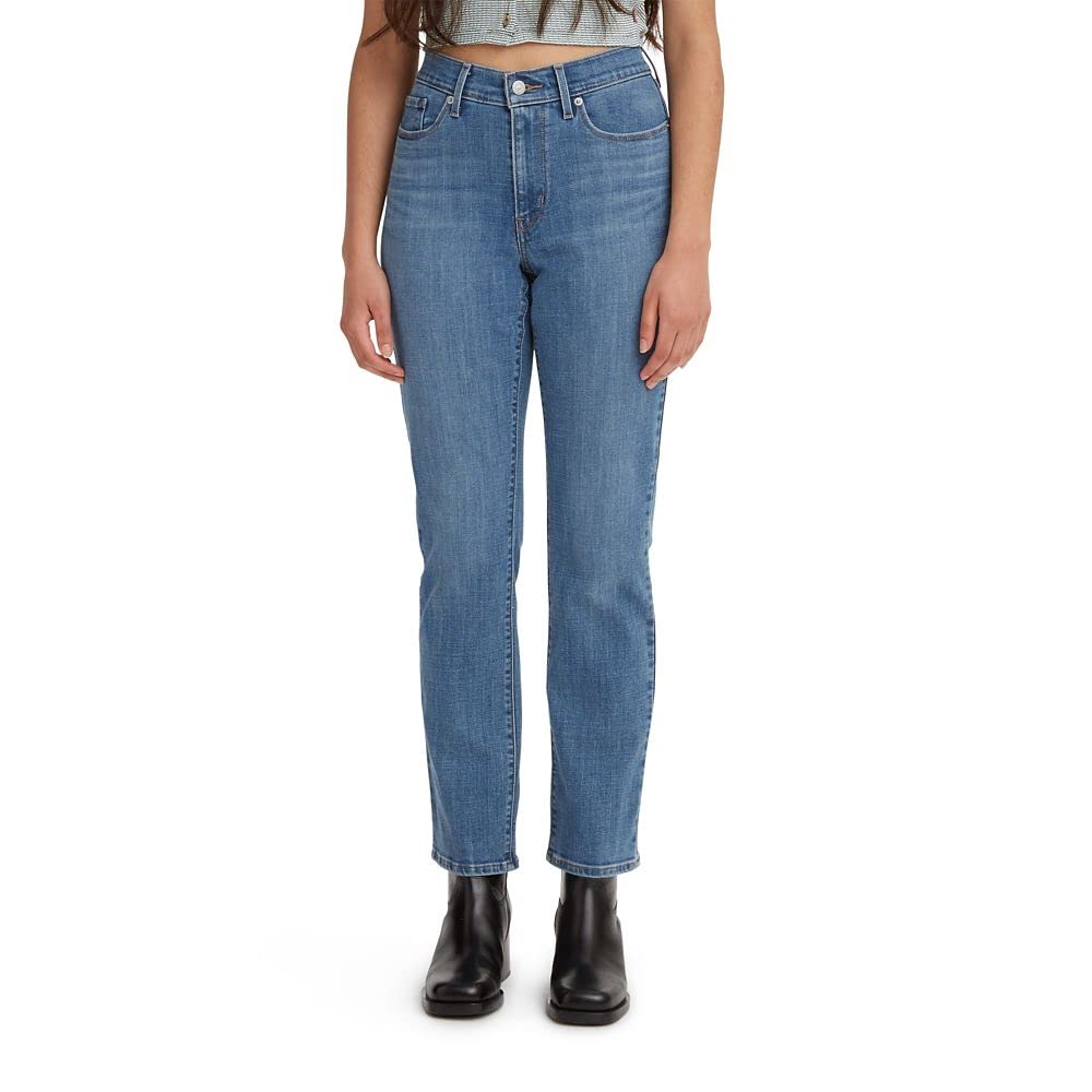 Levi's Women's Classic Straight Jeans - High Waist Comfort Denim Pants for Casual Wear & Everyday Style | Perfect for Office, Dating and Weekend Outfits