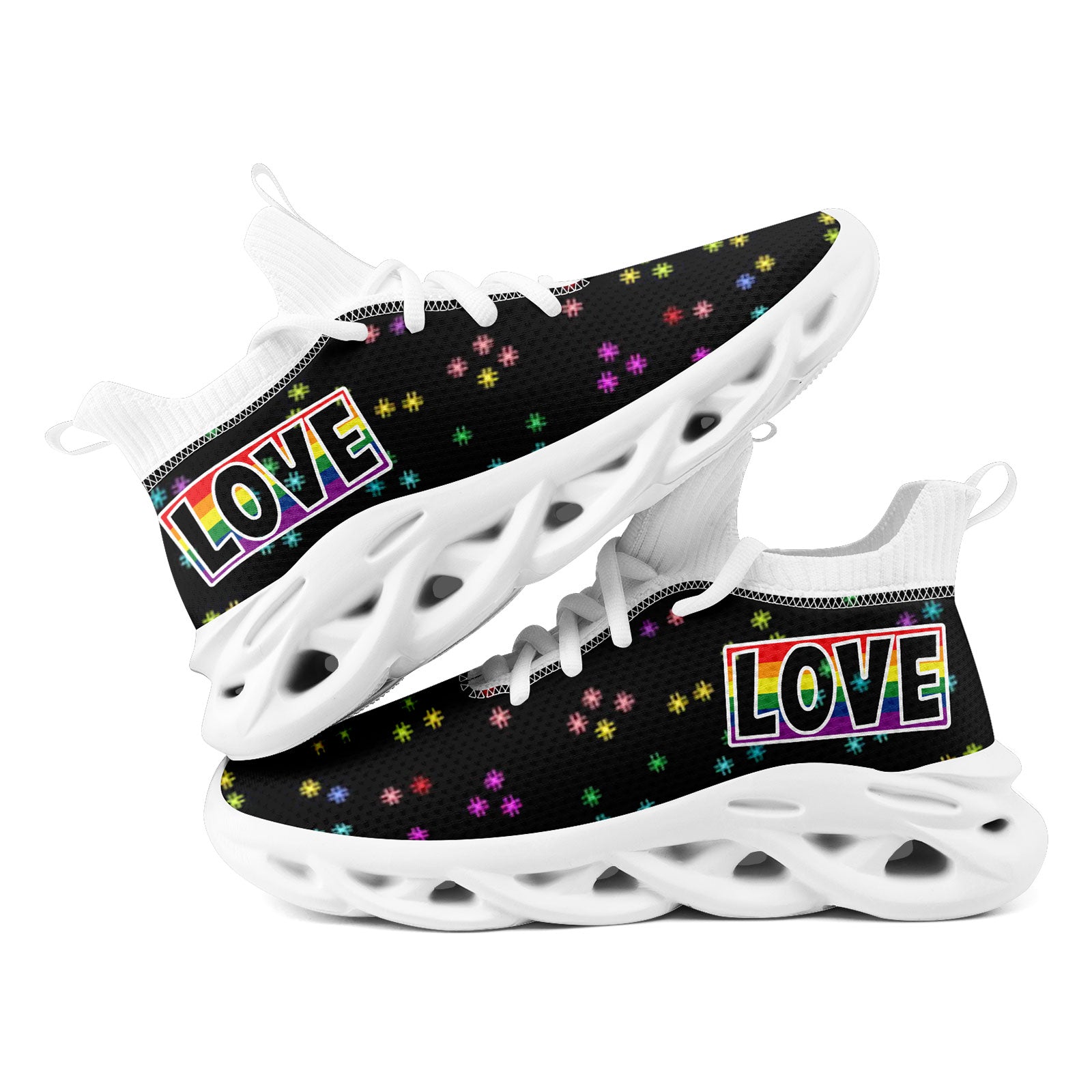 Custom Maxsoul Personalized Sneakers for Men & Women - Breathable Lightweight Running Shoes FN030A D025003 - Perfect for Gym, Workout & Casual Wear