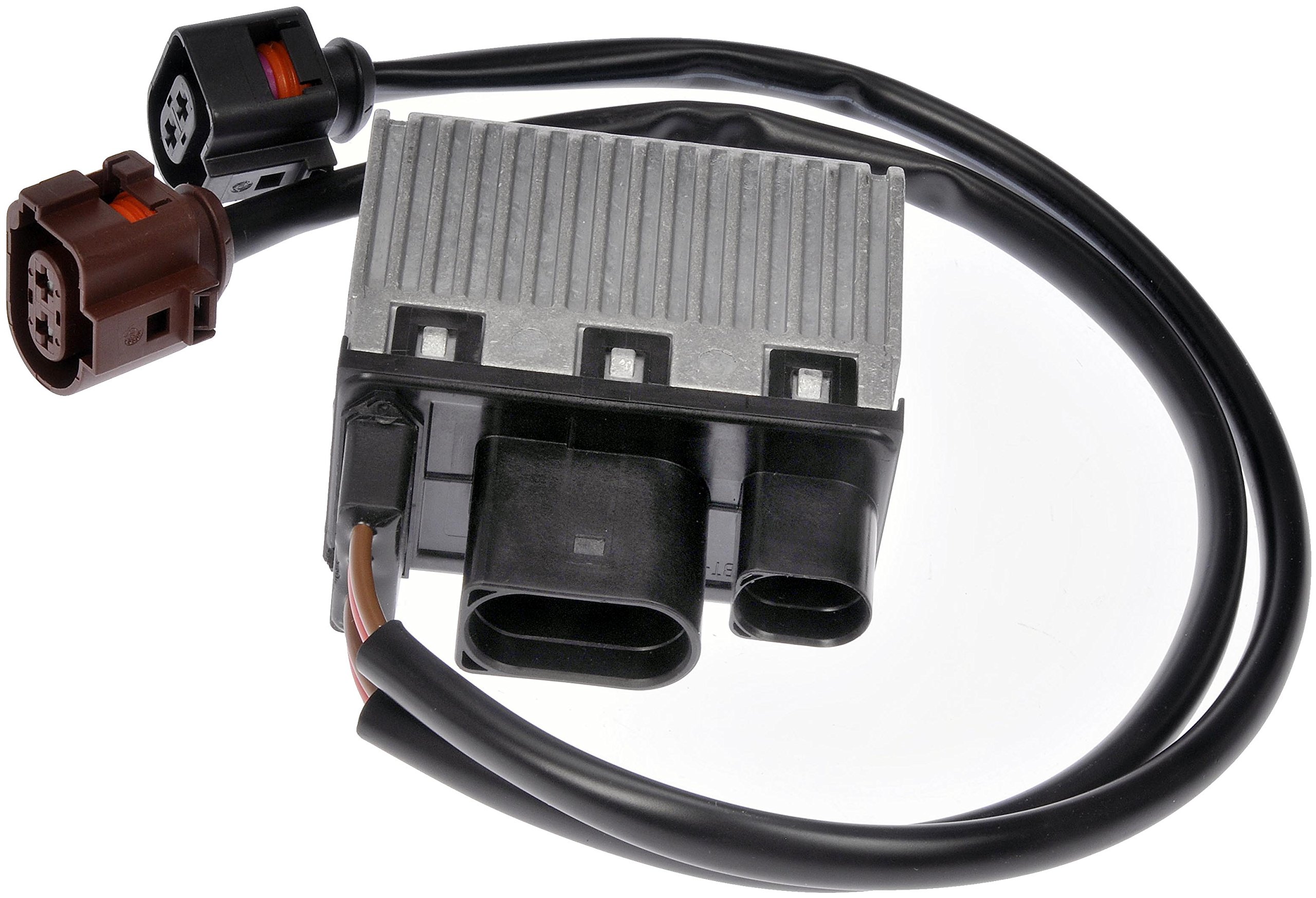 Dorman 902-435 Engine Cooling Fan Module Replacement for Audi A4 A6 Q5 Q7 - High Performance Cooling System Part - Perfect for Hot Weather & Heavy Traffic Driving Conditions