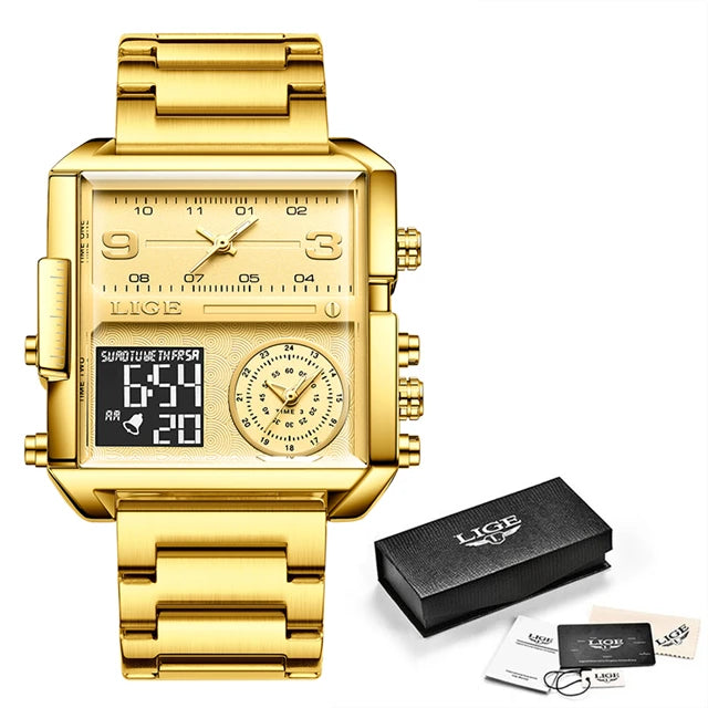 Master of Time Watch - Premium Luxury Men's & Women's Analog Wristwatch - Perfect for Business, Formal Events & Everyday Wear