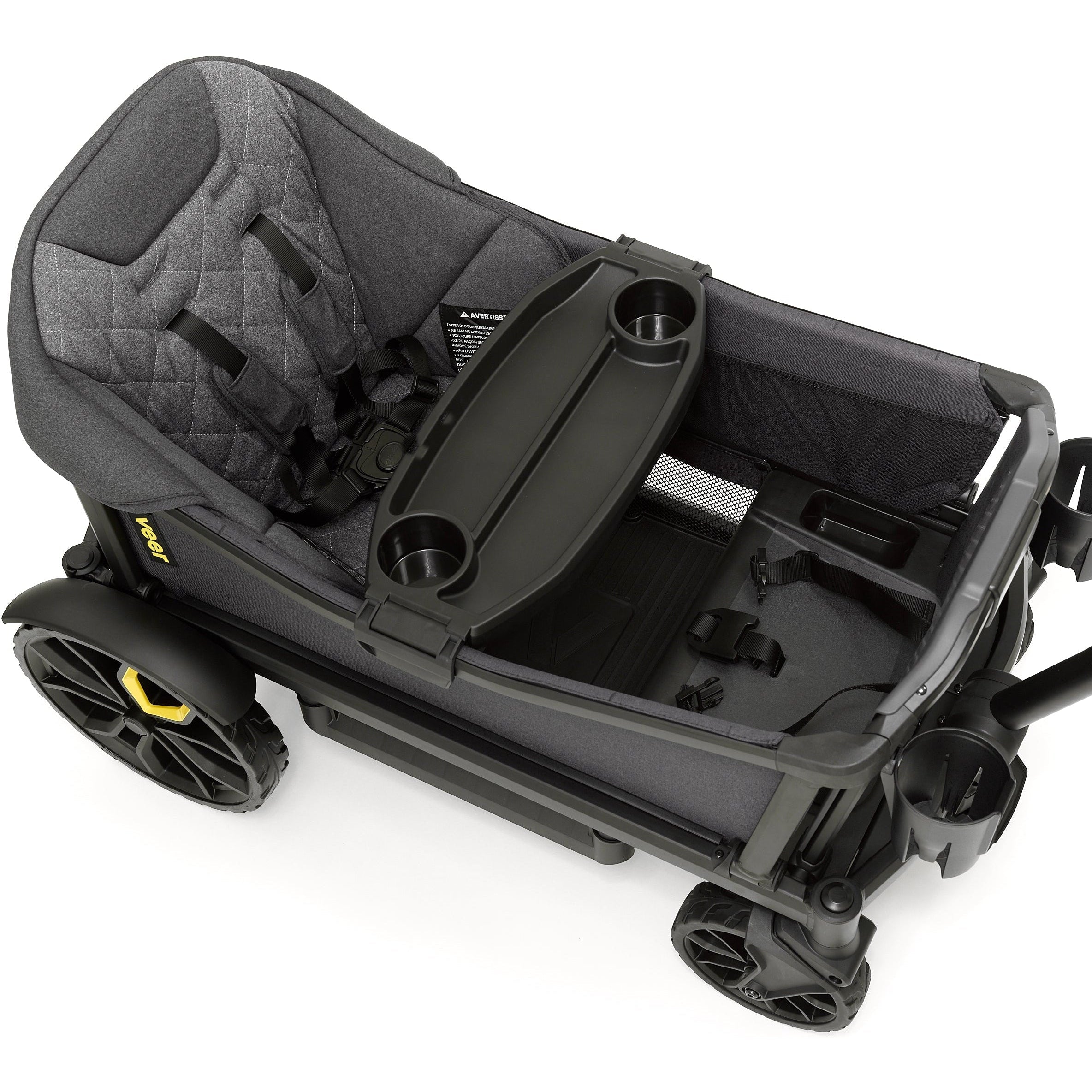 Veer Cruiser XL Comfortable Toddler Booster Seat - Adjustable & Padded for Safety - Perfect for Dining, Travel, and Car Rides