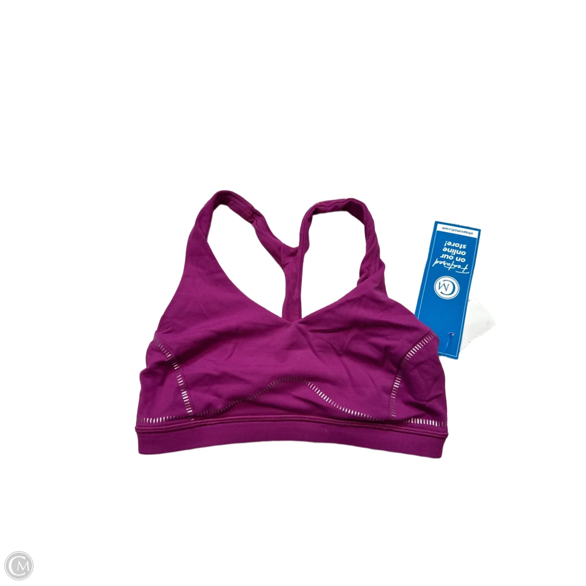 Lululemon Purple Athletic Sports Bra for Women - Size Small - High Support Workout Top for Running, Yoga & Gym