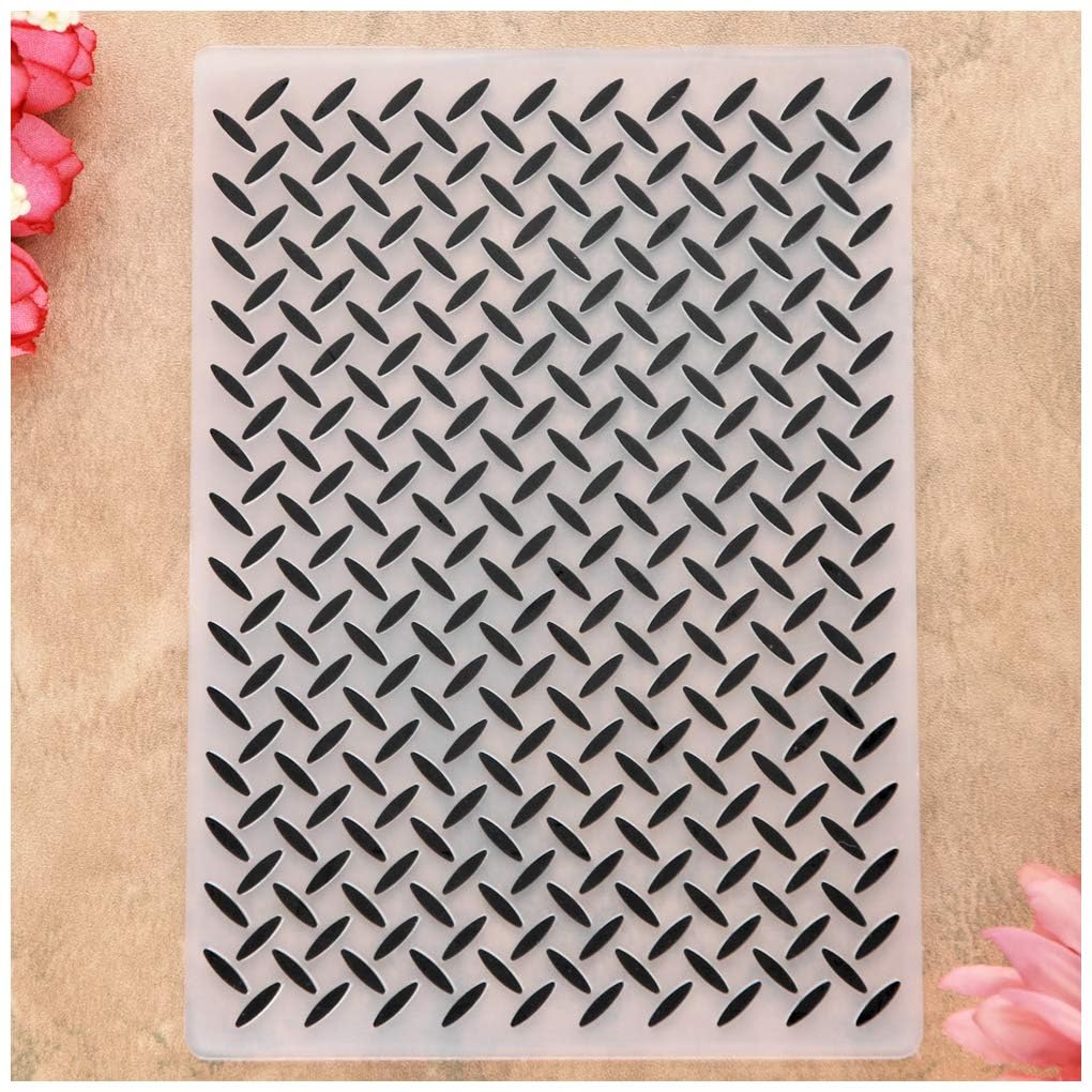 Premium Grain Plastic Embossing Folders Set for Card Making, Scrapbooking, DIY Paper Crafts - Perfect for Handmade Greeting Cards, Wedding Invitations, and Memory Albums