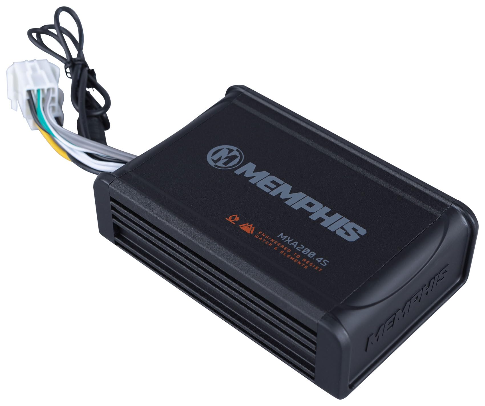Memphis Audio MXABMB2BT Bluetooth Handlebar Speakers for Motorcycles - Waterproof, Wireless, High Power Sound for Outdoor Adventures & Road Trips