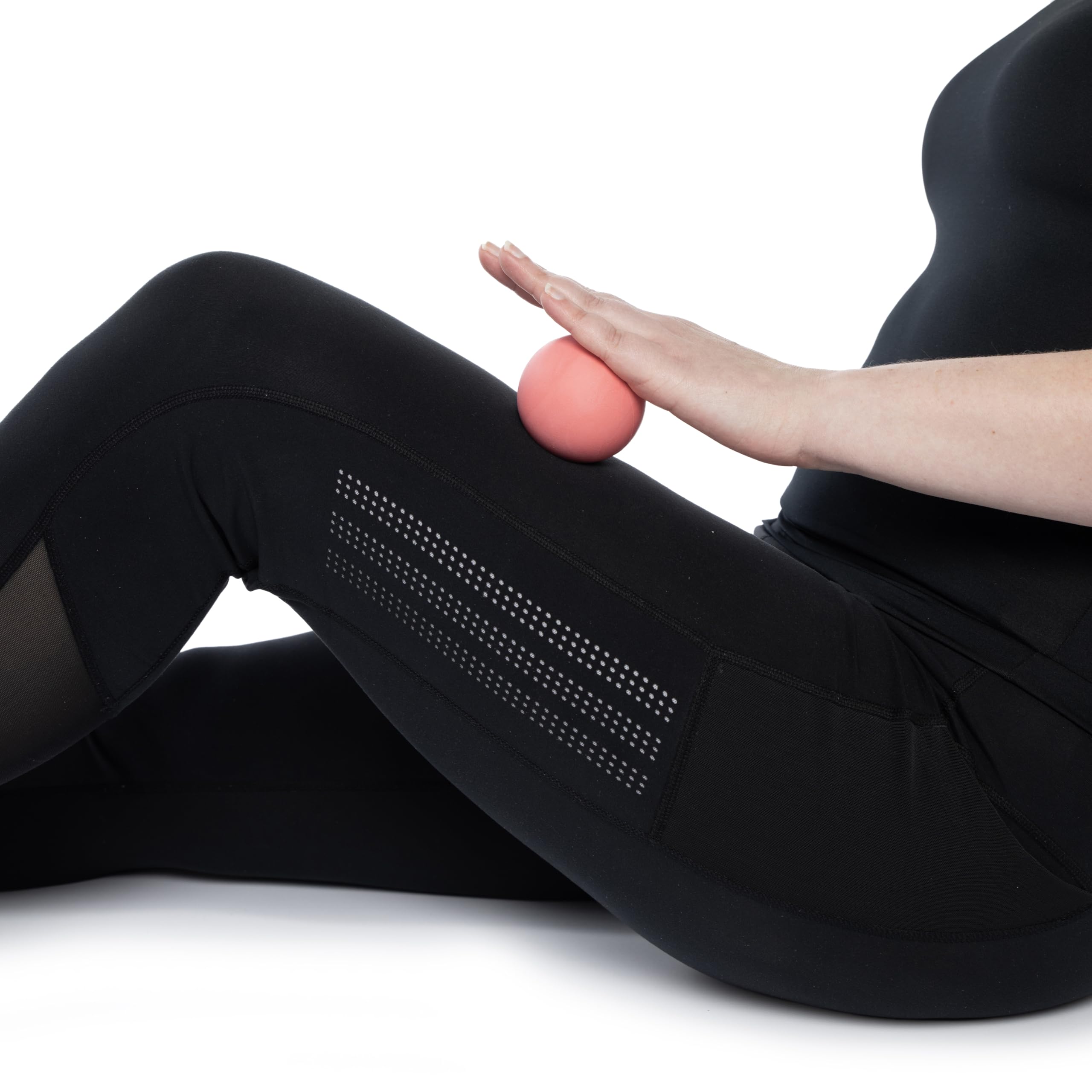 OPTP Super Pinky Ball - Firm Density Massage Ball for Deep Tissue, Back Pain Relief, Shoulder Tension & Sore Muscles - Plantar Fasciitis Therapy - Perfect for Home, Office & Gym Recovery Workouts