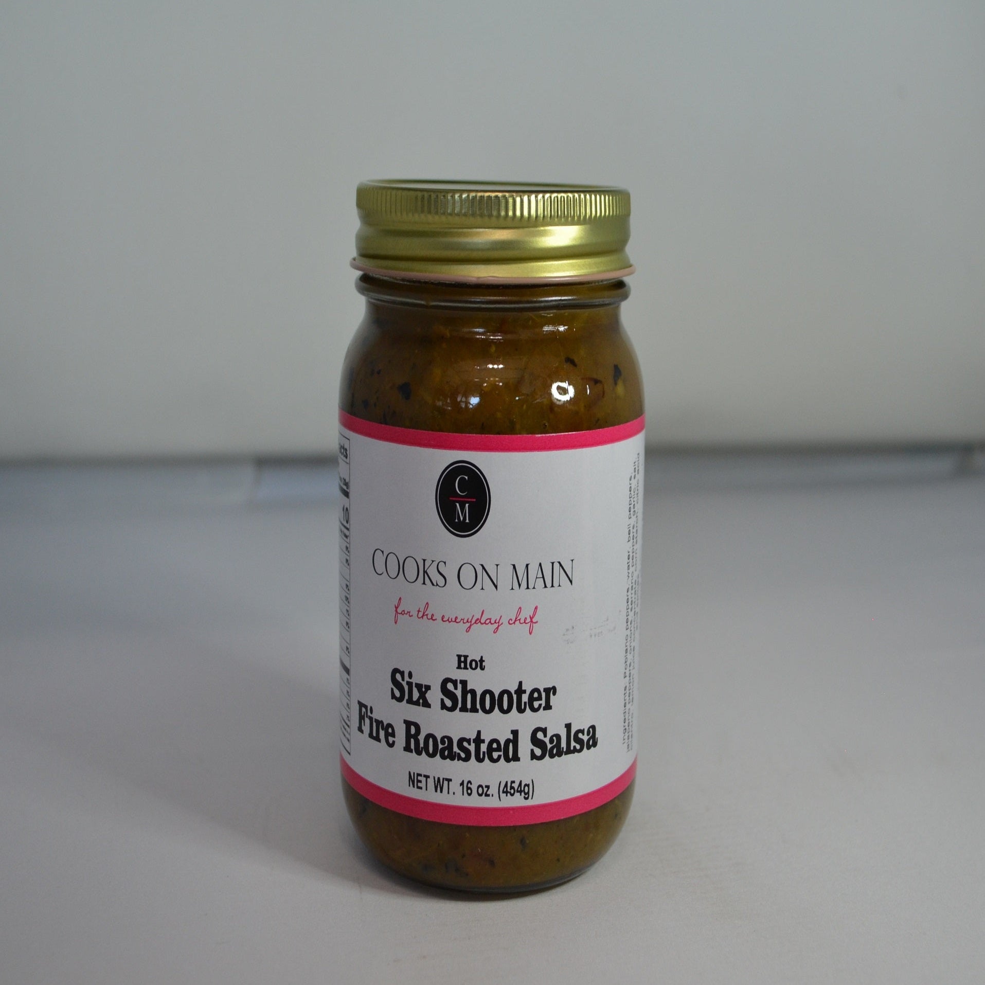 Authentic Six Shooter Fire-Roasted Salsa - Spicy Mexican Salsa for Tacos, Chips & Dips - Perfect for Parties, Game Nights & Family Gatherings