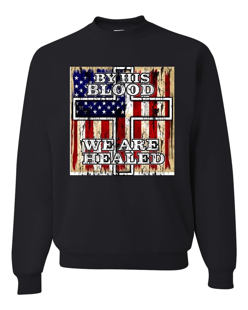 Wild Bobby Christian Graphic Sweatshirt - Inspirational Unisex Crewneck for Faith & Worship