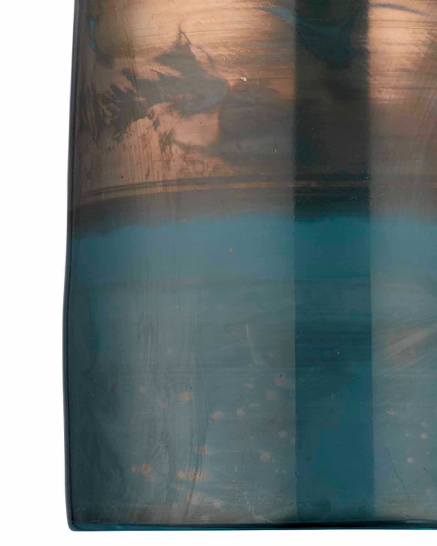 Vapor Semi Flush Mount Ceiling Light in Aqua Blue - Perfect for Bedroom, Kitchen, or Hallway Lighting