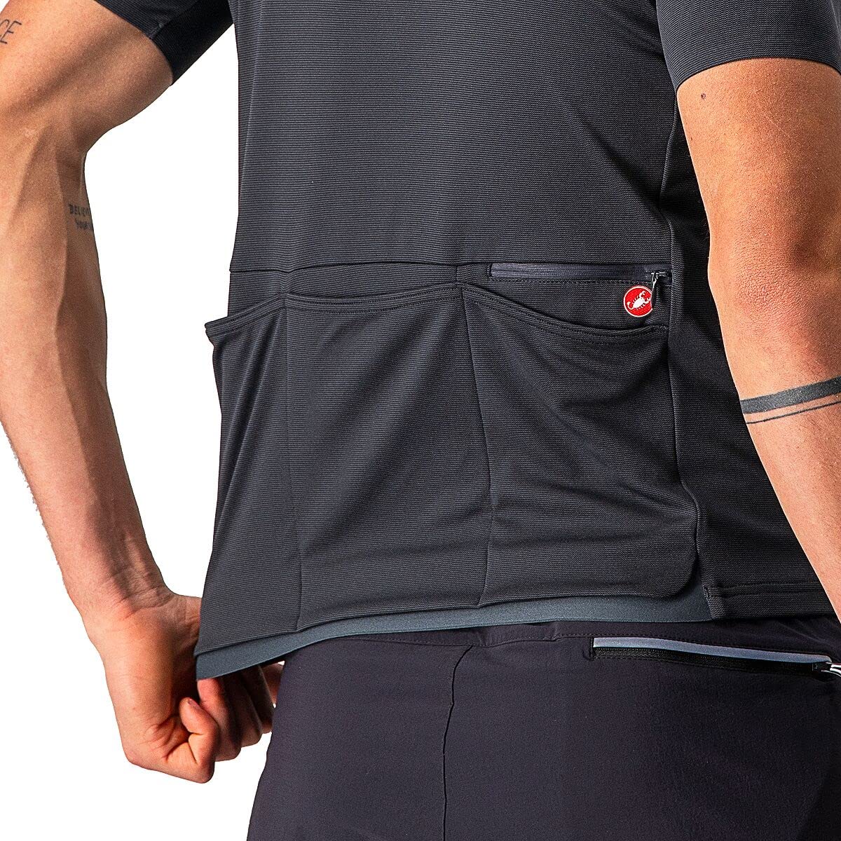 CASTELLI Men's Performance T-Shirt - Breathable & Moisture-Wicking Activewear for Running, Gym & Outdoor Sports