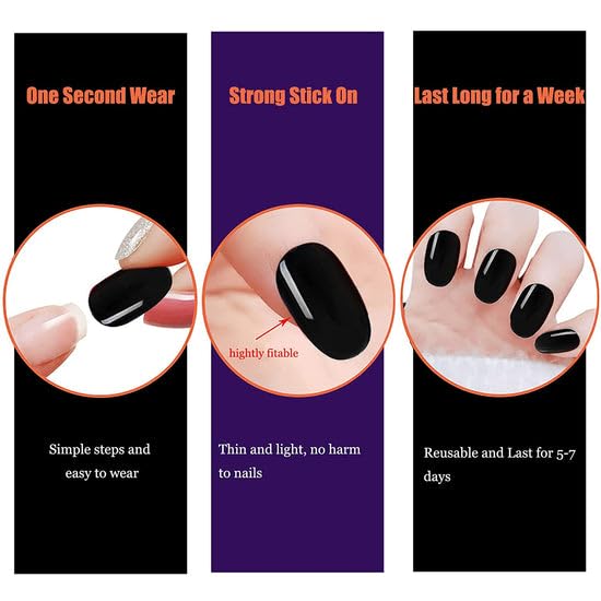KIRA Artificial Fake Nails Set with Nail Buffer & Glue - Natural False Nails for Women, Long-Lasting, Waterproof, Delicate & Comfortable - Perfect for Parties, Weddings, Daily Wear & Special Occasions (Style A15)