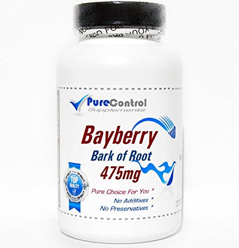 PureControl Supplements Bayberry Bark Root Extract 475mg - 100 Capsules | Natural Herbal Supplement for Immune Support & Digestive Health