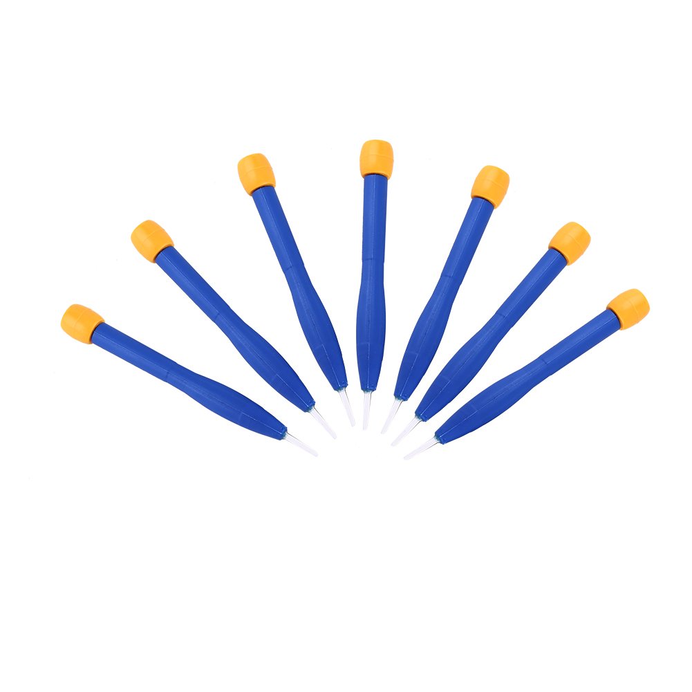 8-Piece Anti-Static Adjustable Frequency Screwdriver Set - Plastic & Ceramic Home Repair Hand Tools for Electronics, Computers & Small Appliances - Perfect for DIY, Tech Repairs & Household Maintenance