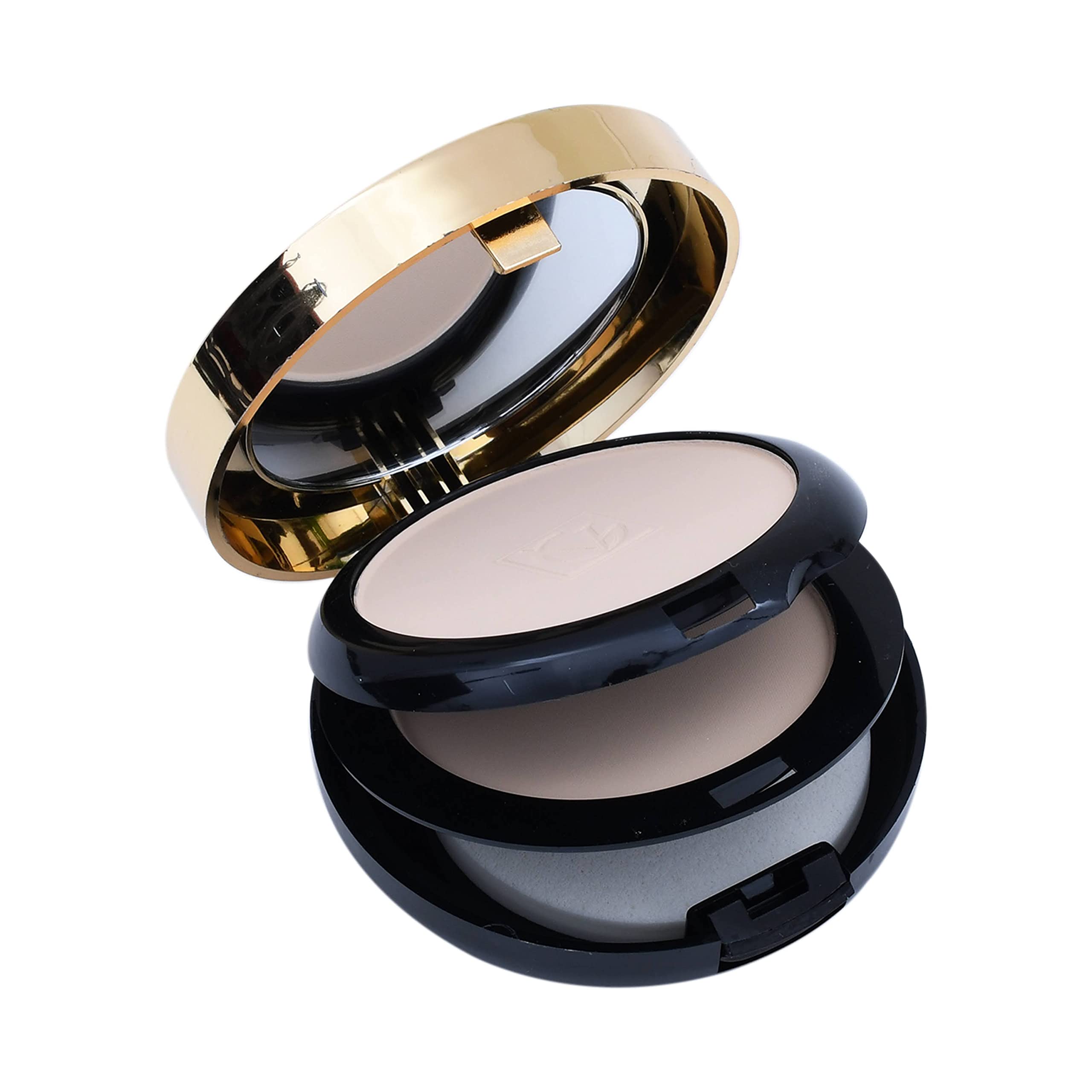 Glam Vista BB Refreshing & Smooth Oil Control Compact Powder (CP-02) - Matte Finish for Oily Skin, Long-Lasting Makeup for Daily Use & Touch-Ups