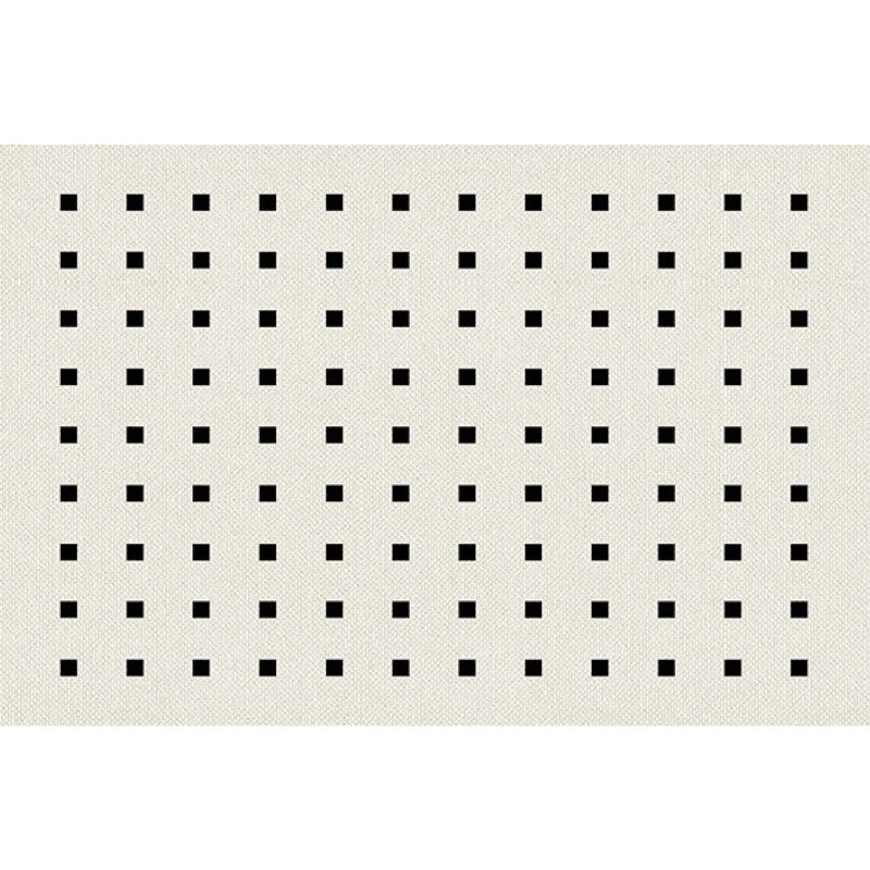 Briar PVC Geometric Waterproof Kitchen Rug - Non-Slip Floor Mat for Kitchen, Balcony, Laundry Room & Entryway - Easy to Clean Indoor Outdoor Carpet