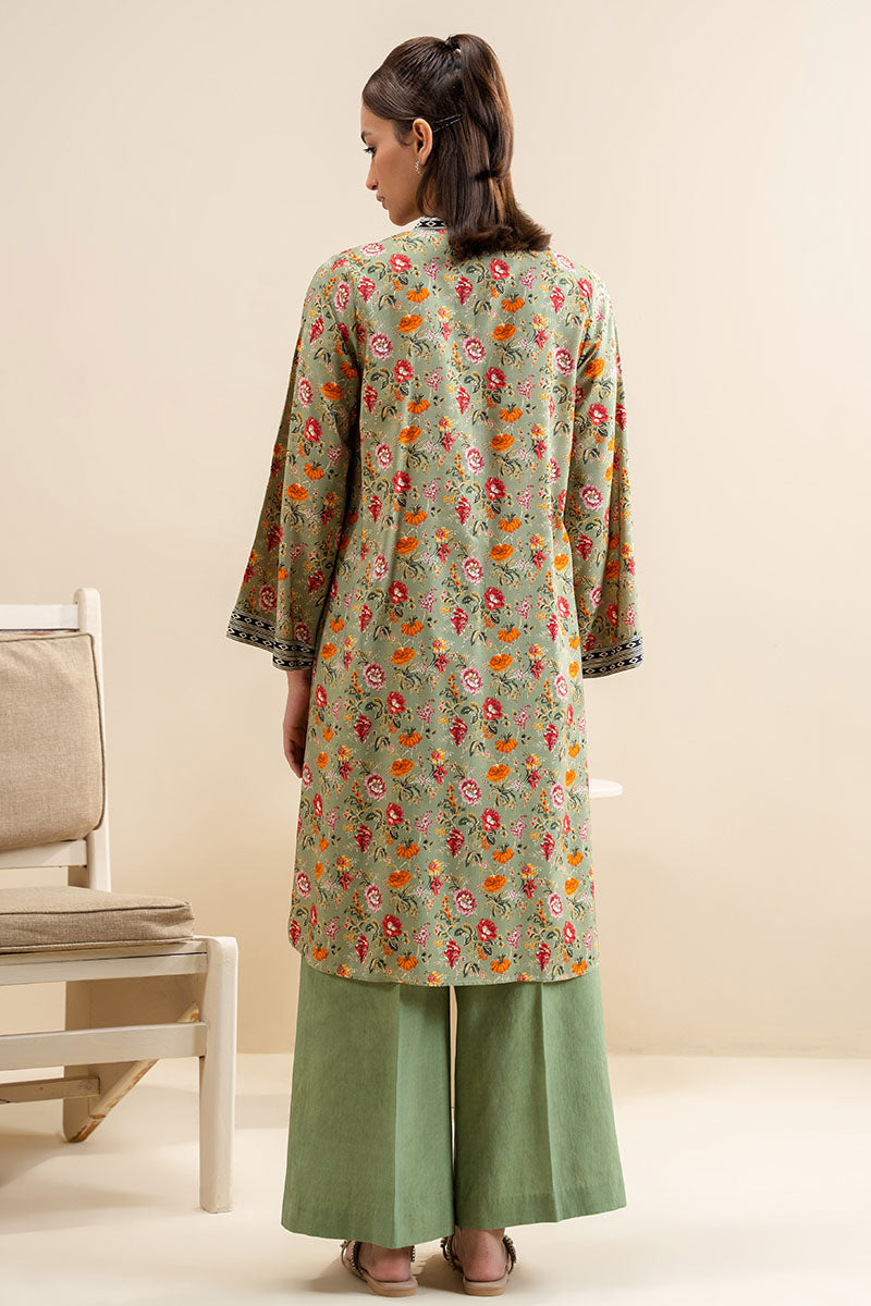 Muted Rose 2-Piece Printed Linen Suit for Women - Summer Casual Outfit & Beach Wedding Guest Dress