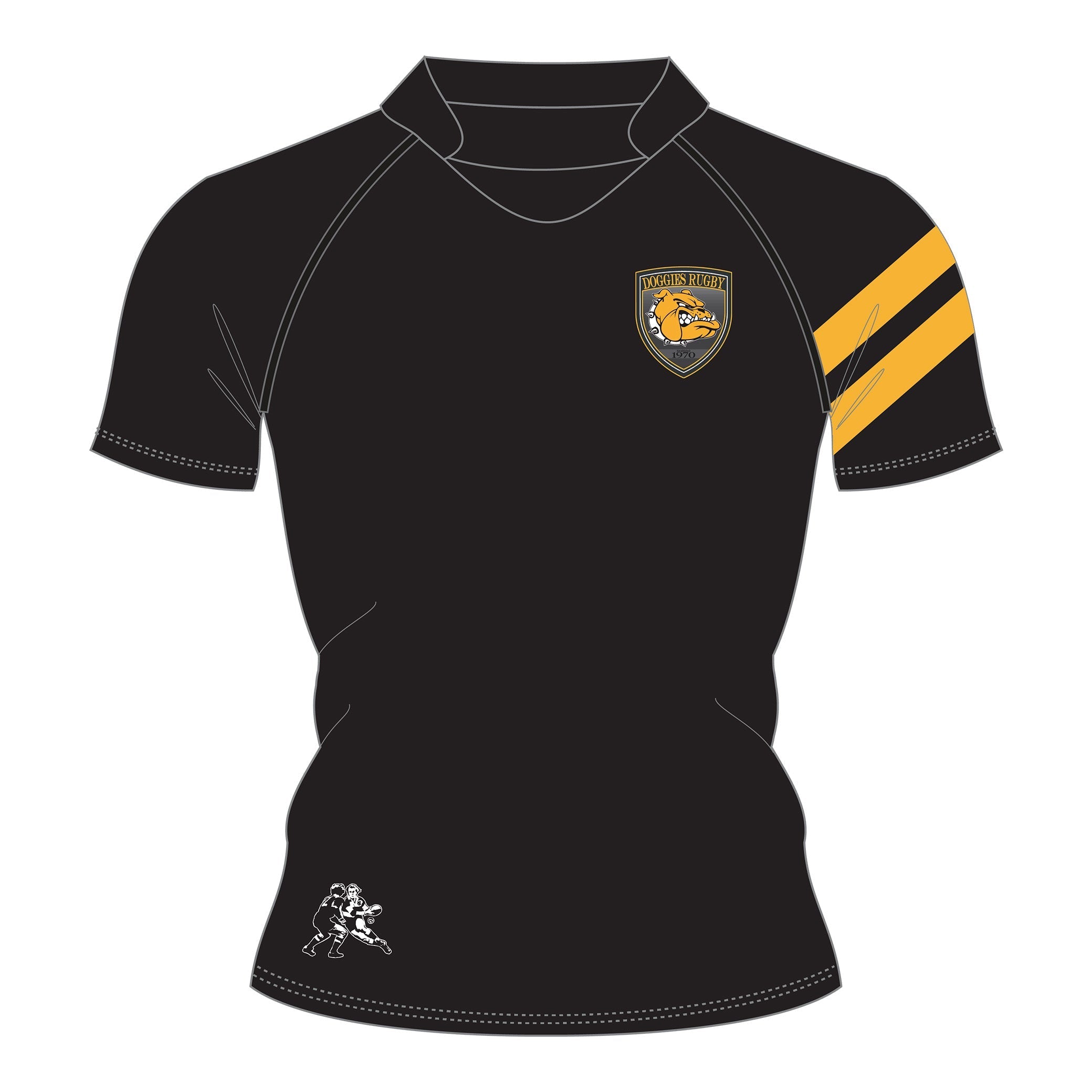 Brockport Doggies Custom Rugby Jersey for Men & Women - Team Sports, Fan Gear, and Game Day Outfits