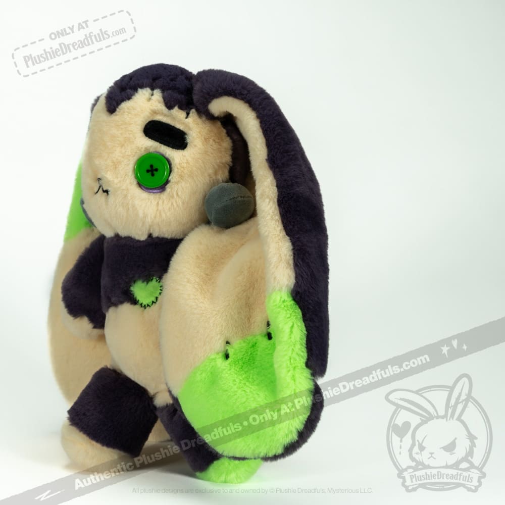 Plushie Dreadfuls Frankenbuns Monster Stuffed Animal Toy - Cute Horror Bunny Plush for Halloween Decor, Gift & Collectible