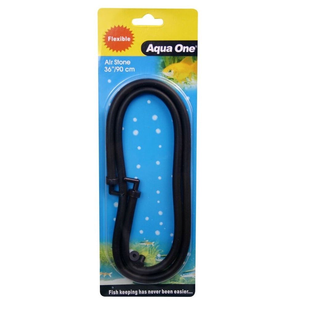 Aqua One Air Stone Flexi 90cm - Premium Flexible Bubble Diffuser for Aquariums & Fish Tanks | Enhances Oxygenation for Healthy Fish | Perfect for Freshwater & Saltwater Tanks