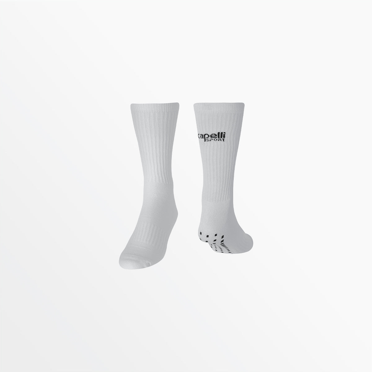 CS Crew Socks with Non-Slip Grippers - Athletic & Casual Wear for Men & Women - Perfect for Running, Yoga, and Everyday Comfort