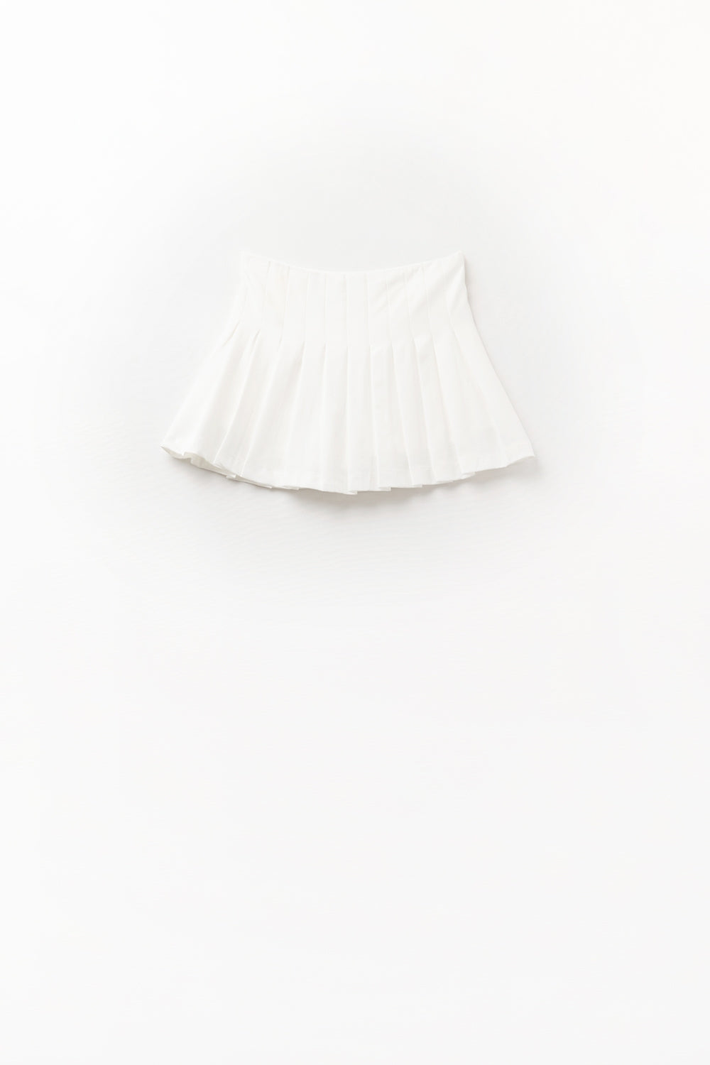 White Mini Pleated Skirt - Women's A-Line Skirt for Party, Date Night & Summer Outfits | Trendy Casual & Formal Wear