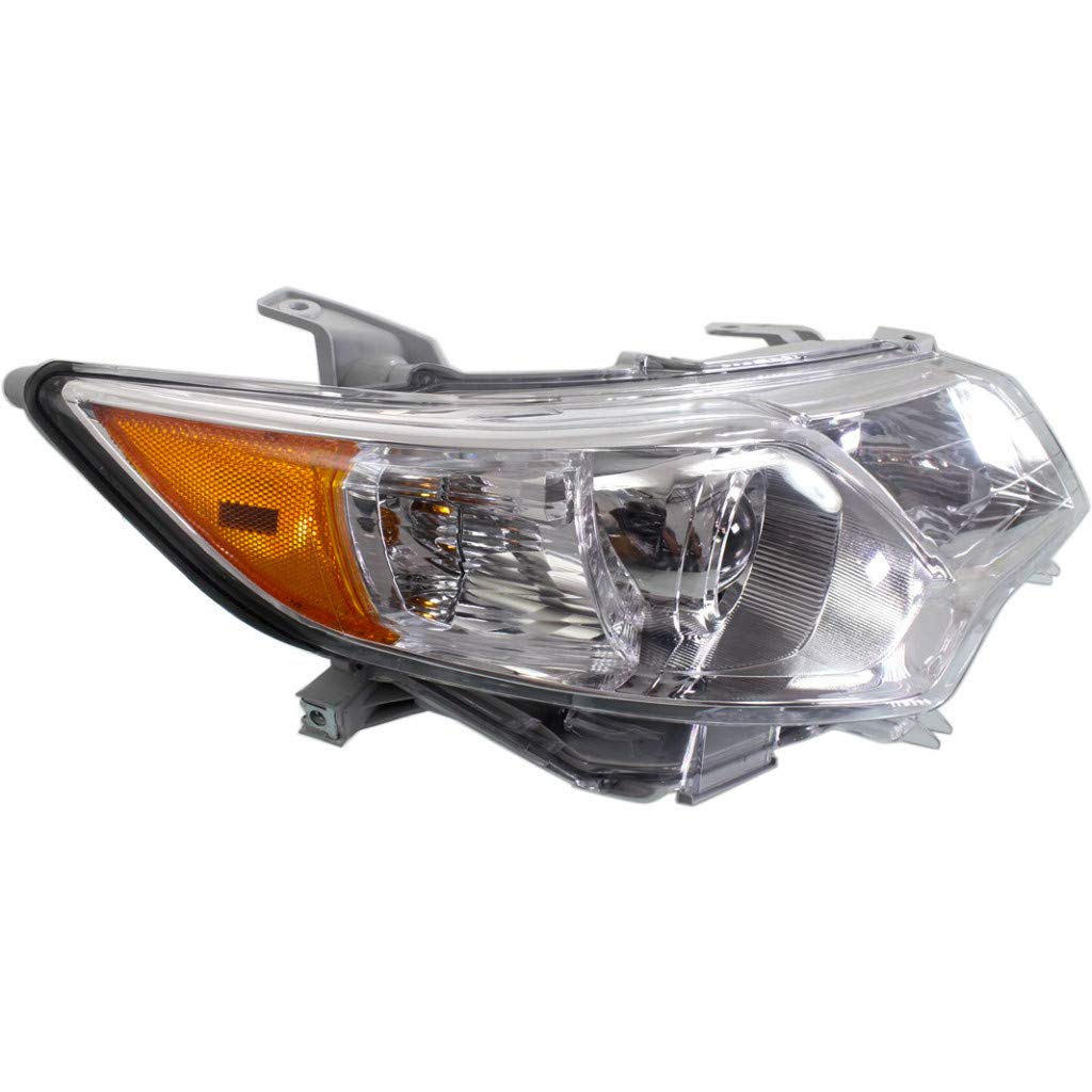 CarLights360: Toyota Camry Headlight Assembly 2012-2014 Passenger Side with Bulbs | DOT Certified Replacement Part TO2503211 | Perfect for Night Driving & Foggy Conditions
