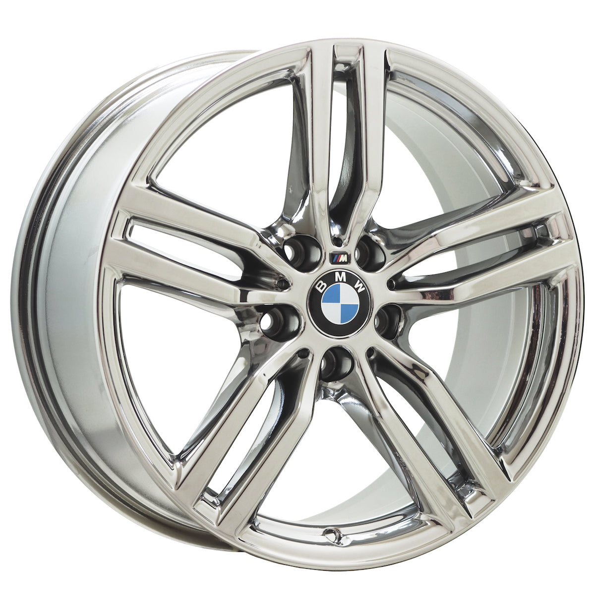 19 BMW X6 Bright Chrome Wheel Rim OEM 86263 (Rear) - Perfect for Luxury SUV Upgrades & Customization