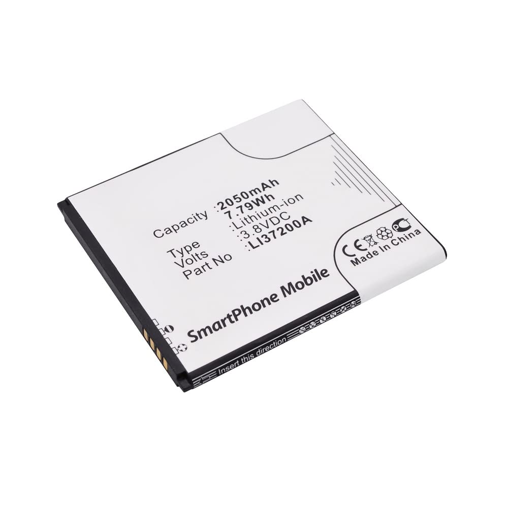 Synergy Digital Hisense LI37200A Battery - 3.8V 2050mAh Li-Pol for Extended Phone Use