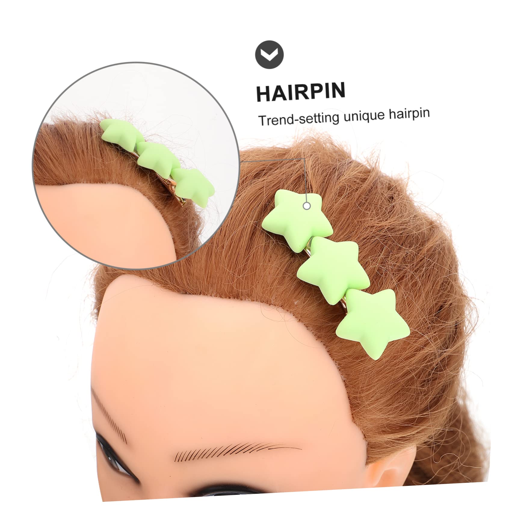 Elegant Heart-Shaped Candy Hair Clips for Girls - Sweet Hair Accessories for Parties, Weddings & Everyday Wear - Minkissy Hairpins & Barrettes
