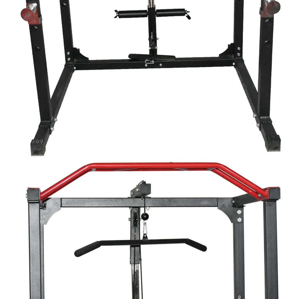 Multi-Functional Home Gym Power Cage - Squat Rack, Weightlifting Equipment for Strength Training | Perfect for Home Workouts & CrossFit Training