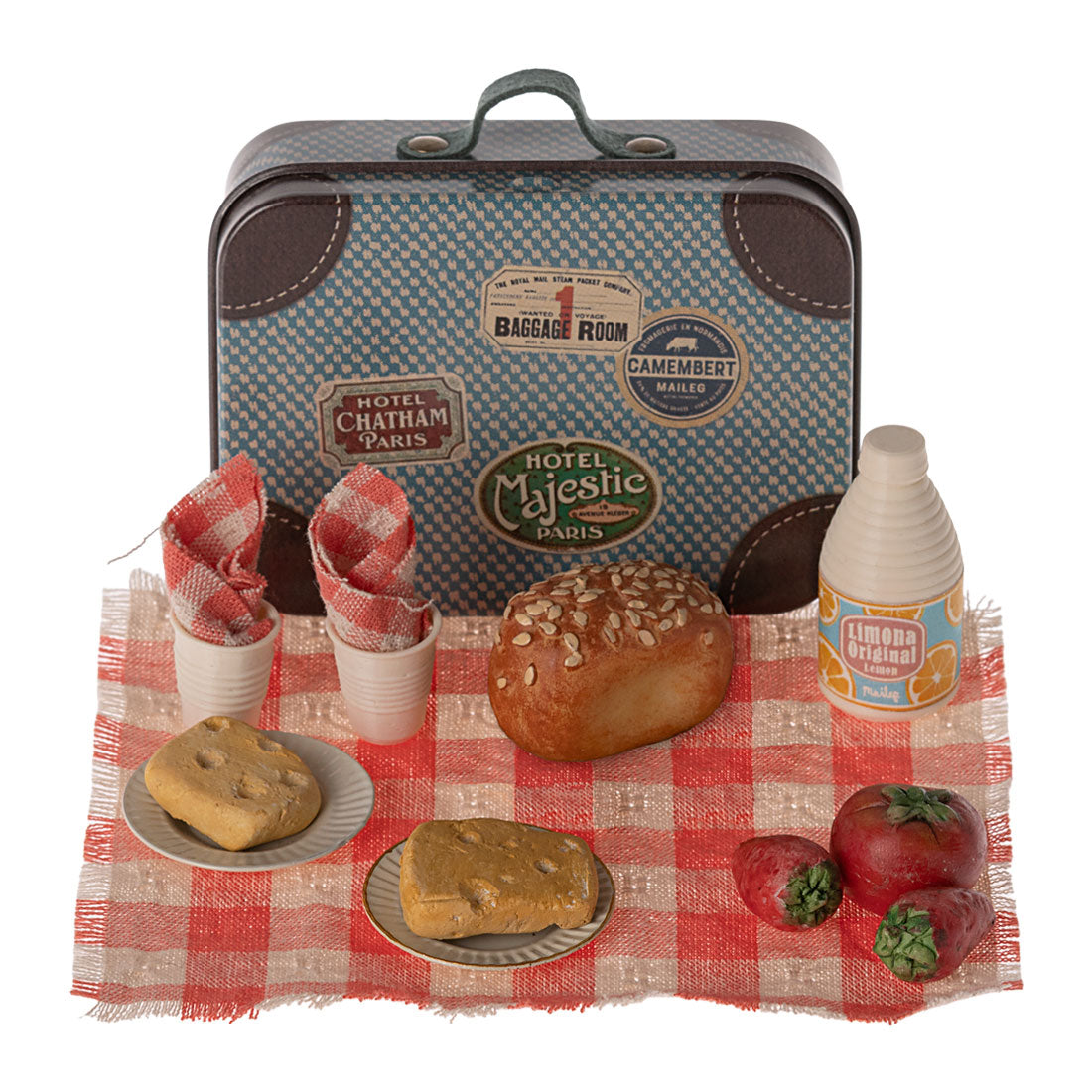 Portable Mouse Picnic Set - Lightweight Outdoor Picnic Basket with Utensils for Camping, Beach, and Park Outings | Perfect for Couples and Family Gatherings