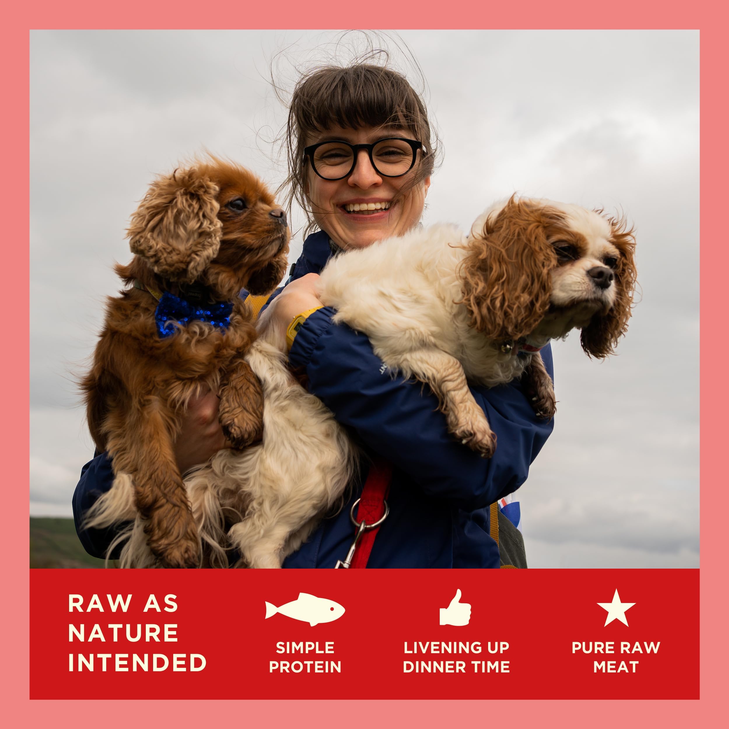 COYA Freeze-Dried Raw Dog Food Topper - Hypoallergenic Grain-Free Fish Recipe (50g) | 97.5% Fish with Added Vitamins & Minerals | Easy Raw Nutrition for Dogs | Perfect for Picky Eaters & Sensitive Stomachs | Great for Topping Kibble or Mixing with Wet Food