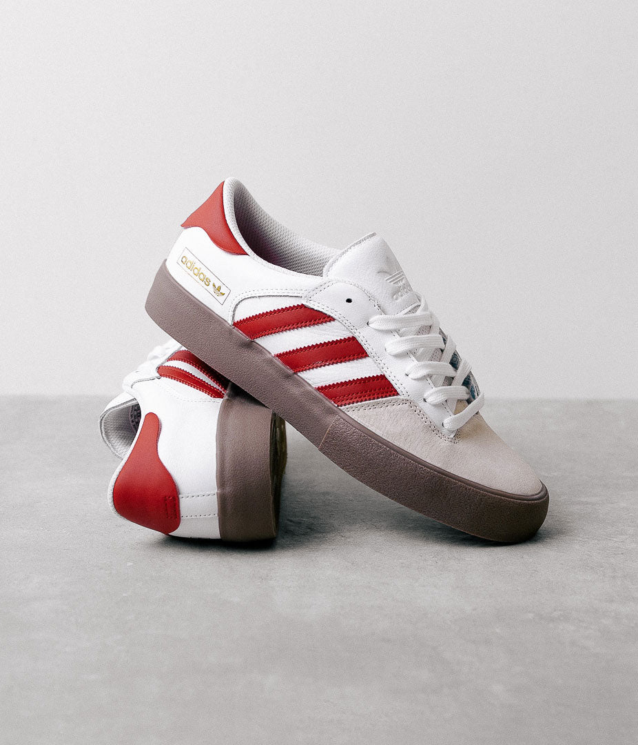 Adidas Matchbreak Super Shoes - White, Power Red & Gum - Perfect for Running, Training & Casual Wear