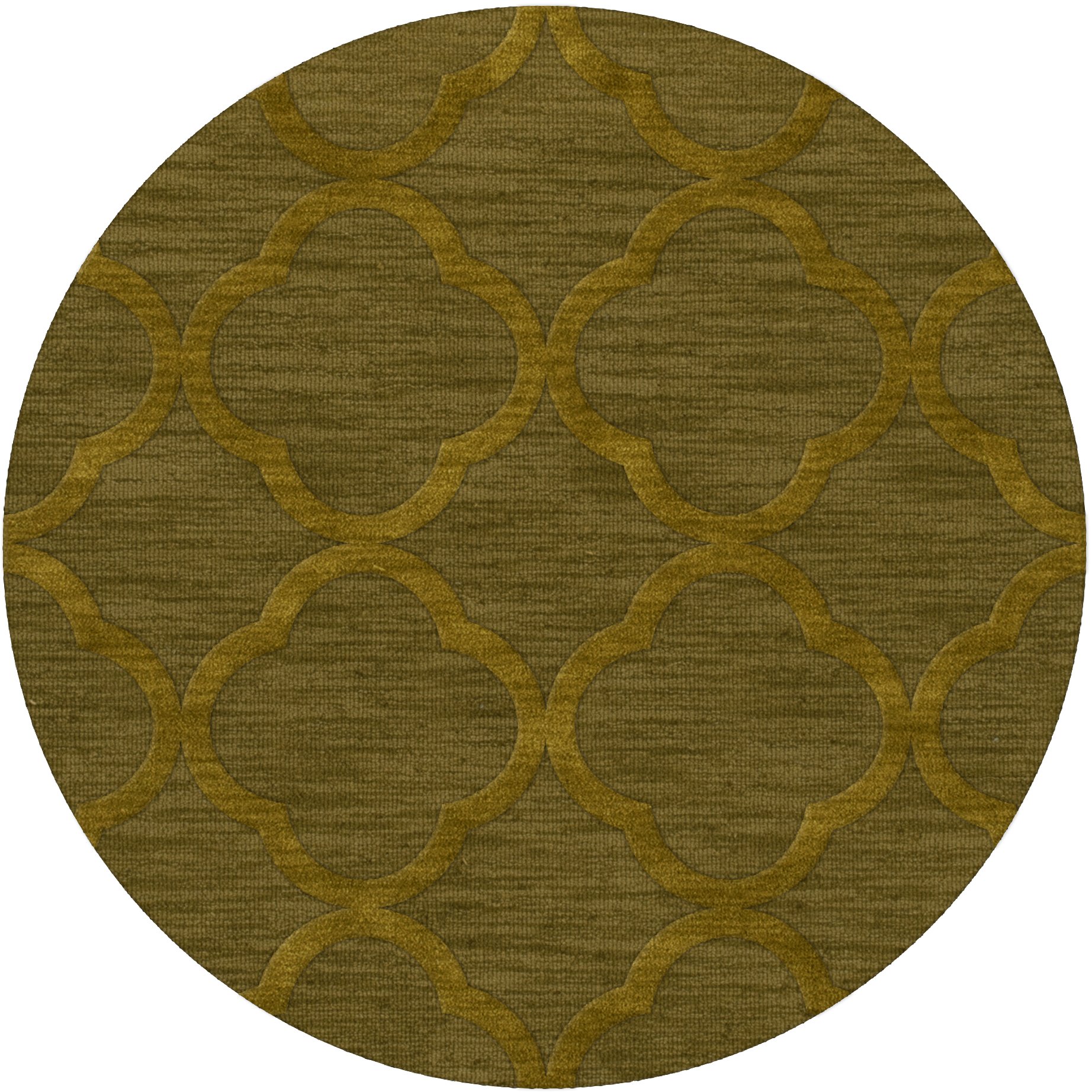Dalyn Rugs Dover DV8 8-Foot Round Area Rug in Avocado Green - Perfect for Living Room, Bedroom, or Dining Room Decor