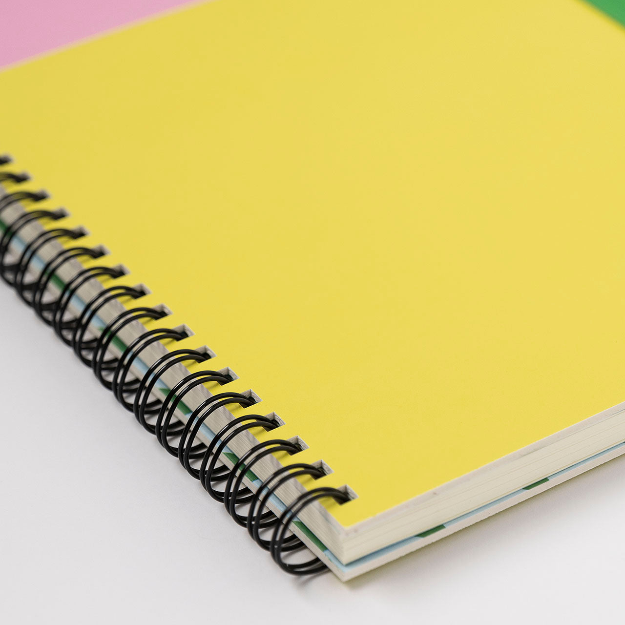 Spiral Bright Notebook B5 Ruled - 80 Sheets College Ruled Paper, 5.7