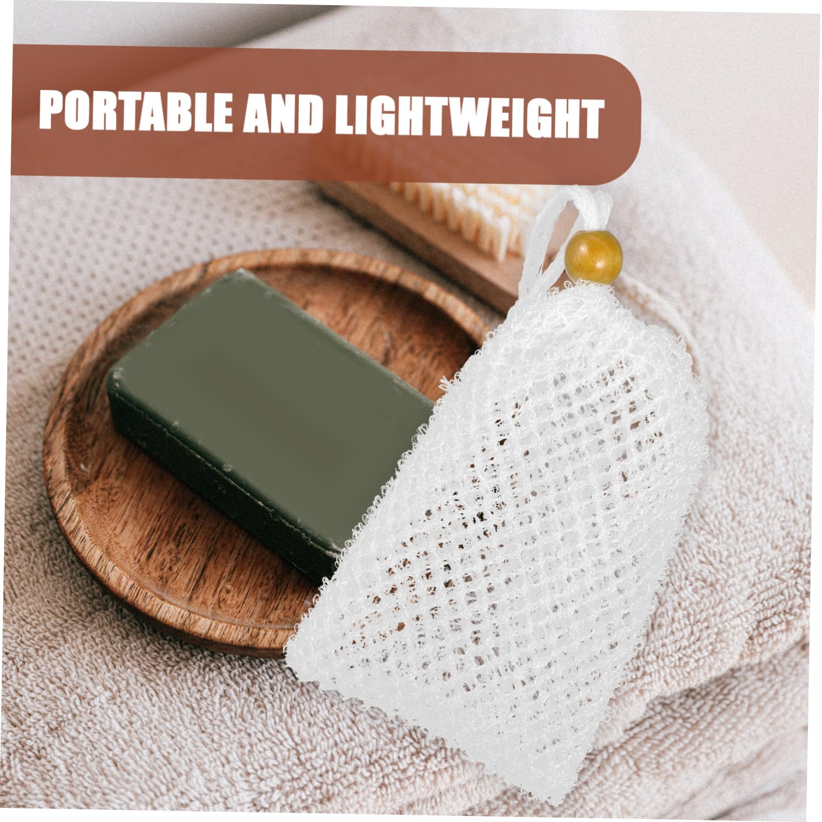 Soft & Breathable Soap Storage Drawstring Pouch - Mesh Soap Bag for Travel, Gym & Shower | Eco-Friendly & Reusable