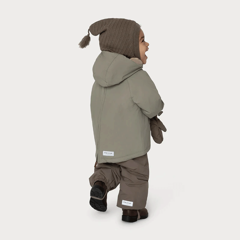 MiniAture Women's Winter Coat in Green - Warm & Stylish Outerwear for Cold Weather | Perfect for Daily Wear, Work & Outdoor Activities