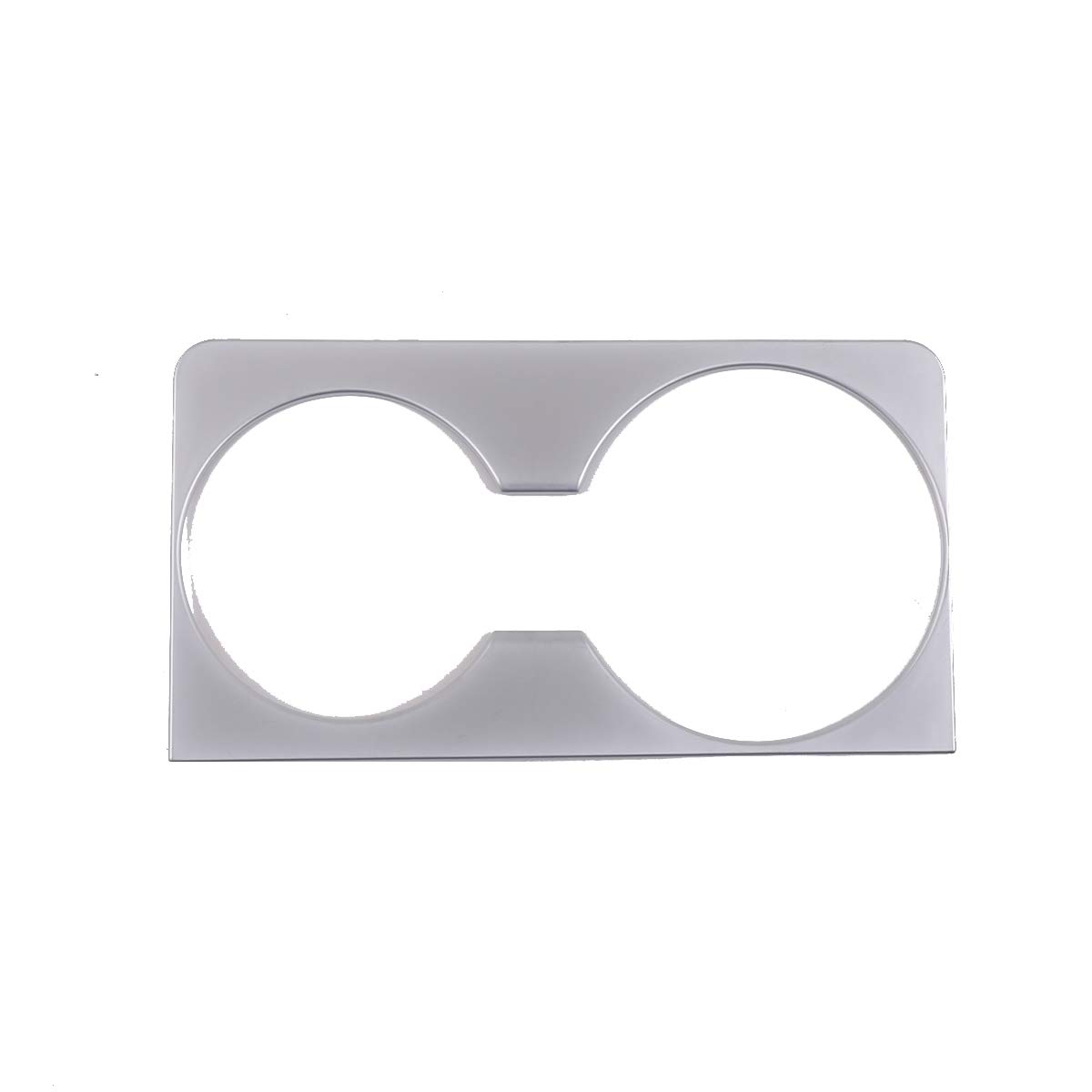 ABS Chrome Car Cup Holder Cover Trim for Land Rover Range Rover Evoque 2020 - Interior Accessories Upgrade | Perfect for Coffee, Drinks & Organizing Center Console
