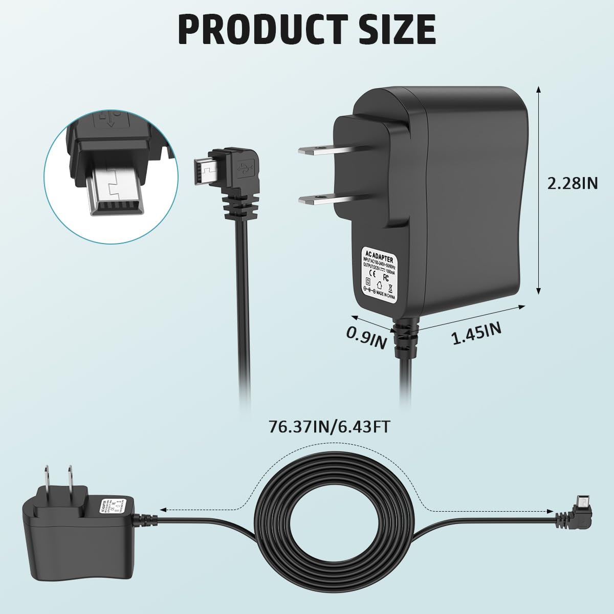 Original AC Adapter Power Charger for LeapFrog LeapPad Ultra XDi & LeapPad 3 Kids Learning Tablet - Replacement Charger for Home, School & Travel Use