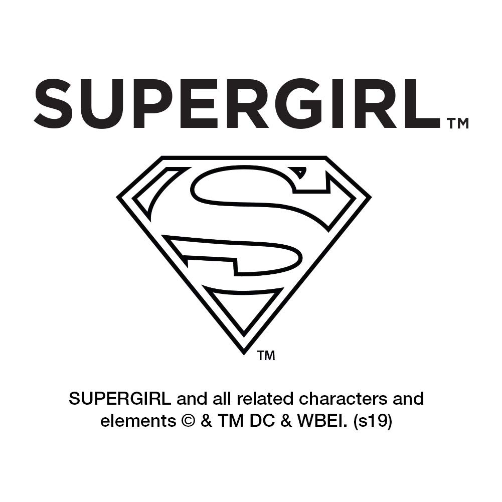 Supergirl TV Series Logo Puffy Bubble Dome Stickers - Scrapbooking, Crafting, DIY Projects - Perfect for Journals, Cards, and Gift Decorations