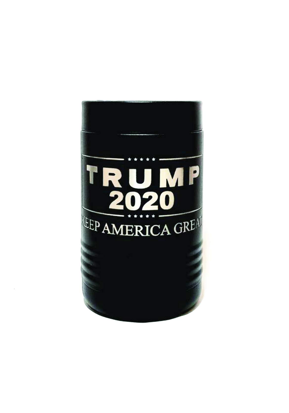 TRUMP 2020 Keep America Great Engraved Stainless Steel Vacuum Insulated Drink Cooler - Double-Sided Patriotic Design - Perfect for Camping, Tailgating & Outdoor Events
