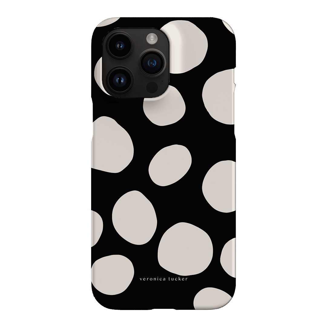 Premium Pebbles Noir Phone Case - Slim Protective Cover for iPhone & Samsung - Perfect for Everyday Use, Travel & Outdoor Activities