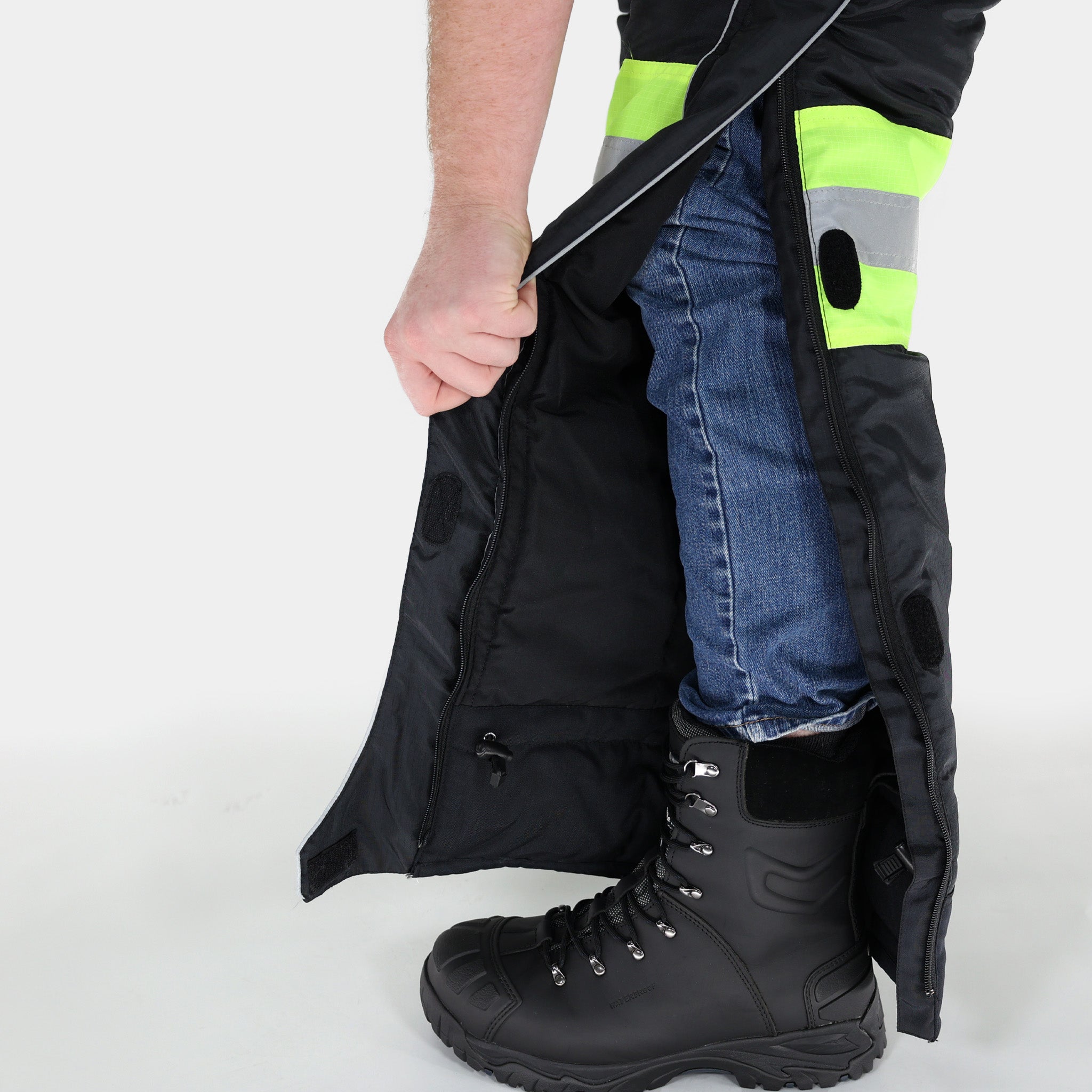 Reflex Pro Low Bib Overalls - Durable Work Overalls for Men & Women - Comfortable & Adjustable Fit - Perfect for Farming, Construction & Outdoor Work