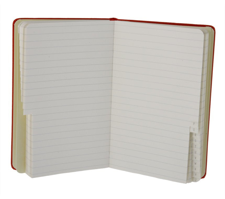 Moleskine Classic Ruled Notebook & Address Book - Hard Cover Journal for Writing, Note Taking & Organizing - Perfect for Work, School & Travel