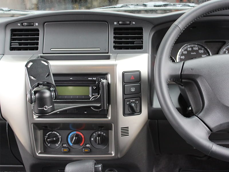 Industrial Evolution InDash Mount for Nissan Patrol ST (2012-2016) - Universal Car Phone Holder for GPS & Smartphones - Perfect for Road Trips & Daily Commutes