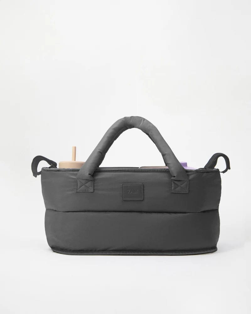 7AM Stroller Organizer with Multiple Pockets - Benji Baby Stroller Accessories for Diapers, Bottles & Essentials - Perfect for Shopping, Travel & Daily Walks with Your Baby