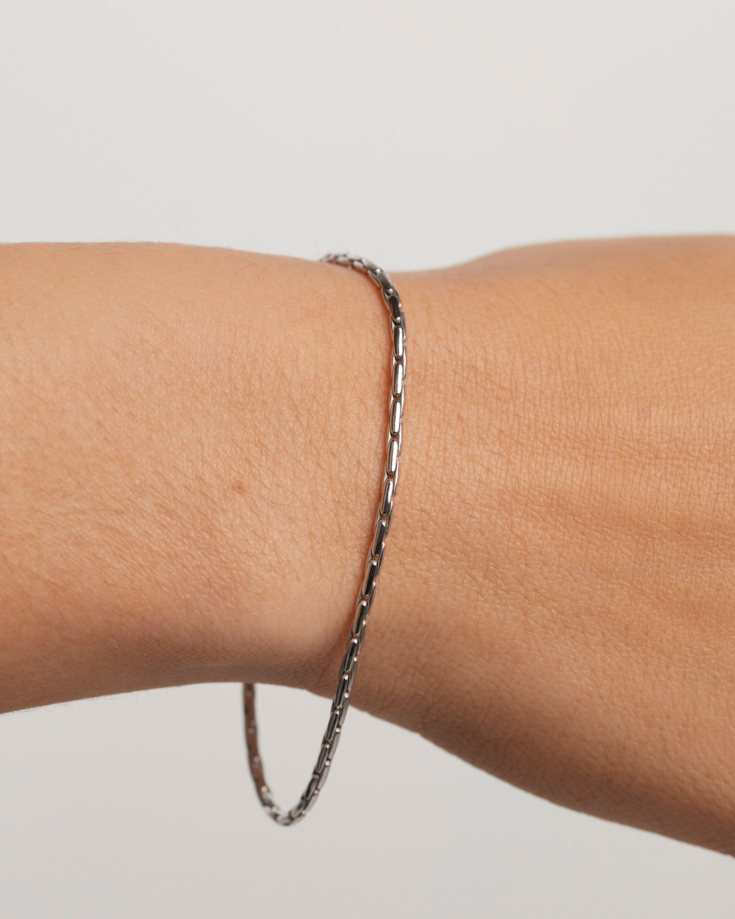 Boston Silver Chain Bracelet for Women - Elegant Sterling Silver Jewelry Gift for Birthday, Anniversary & Special Occasions
