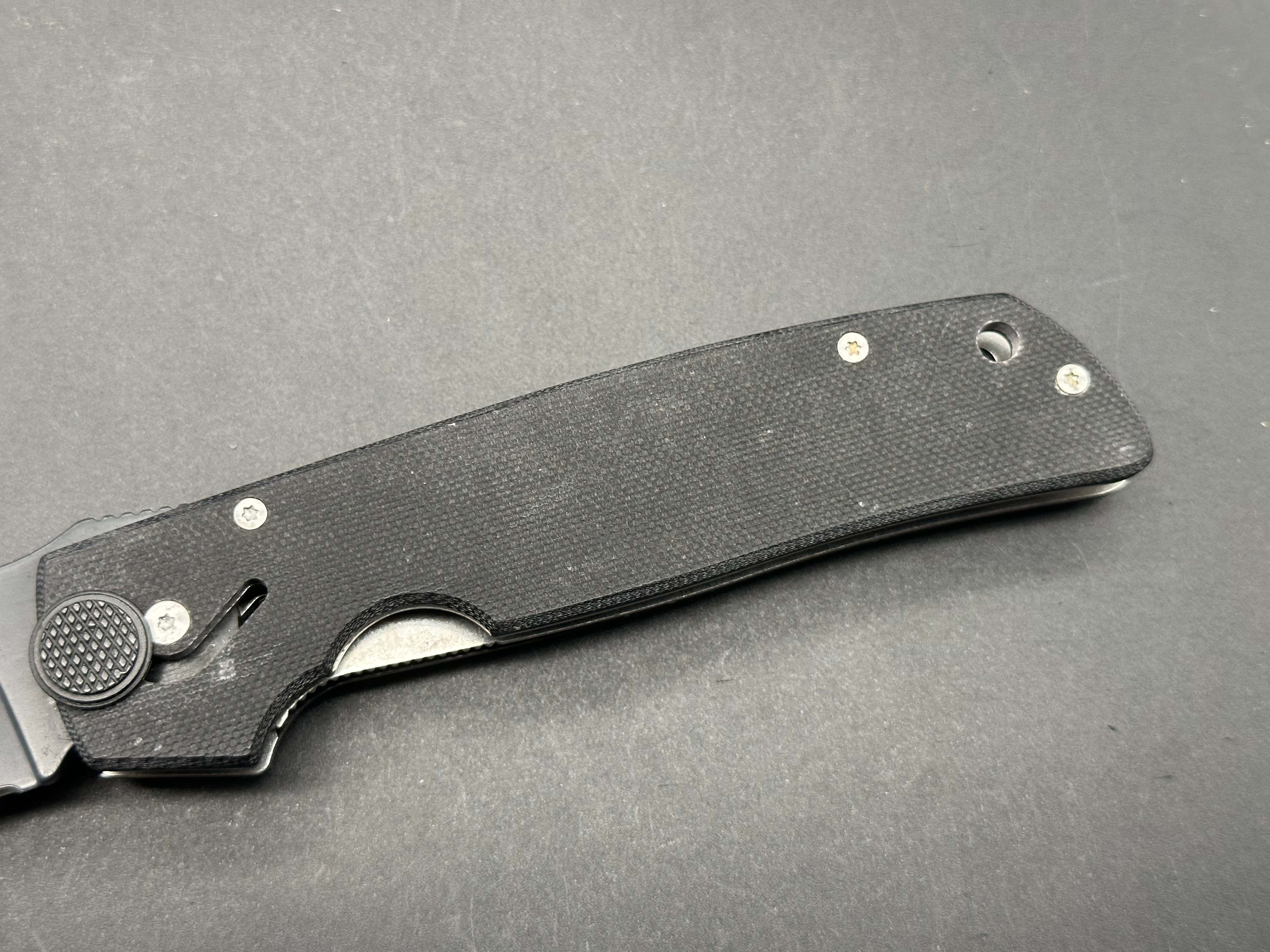 Camillus Cuda Folding Knife - Black G10 Handle with AUS 8 Stainless Steel Blade - EDC, Camping, Hunting & Outdoor Survival Tool